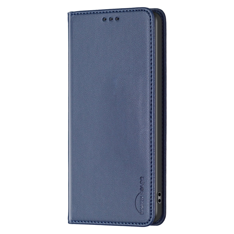 For Samsung Galaxy S25 Ultra 5G Magnetic Leather Phone Case(Blue) by buy2fix
