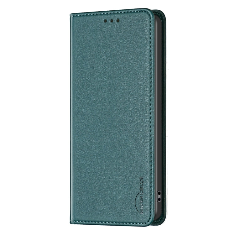 For Samsung Galaxy S25 Ultra 5G Magnetic Leather Phone Case(Green) by buy2fix
