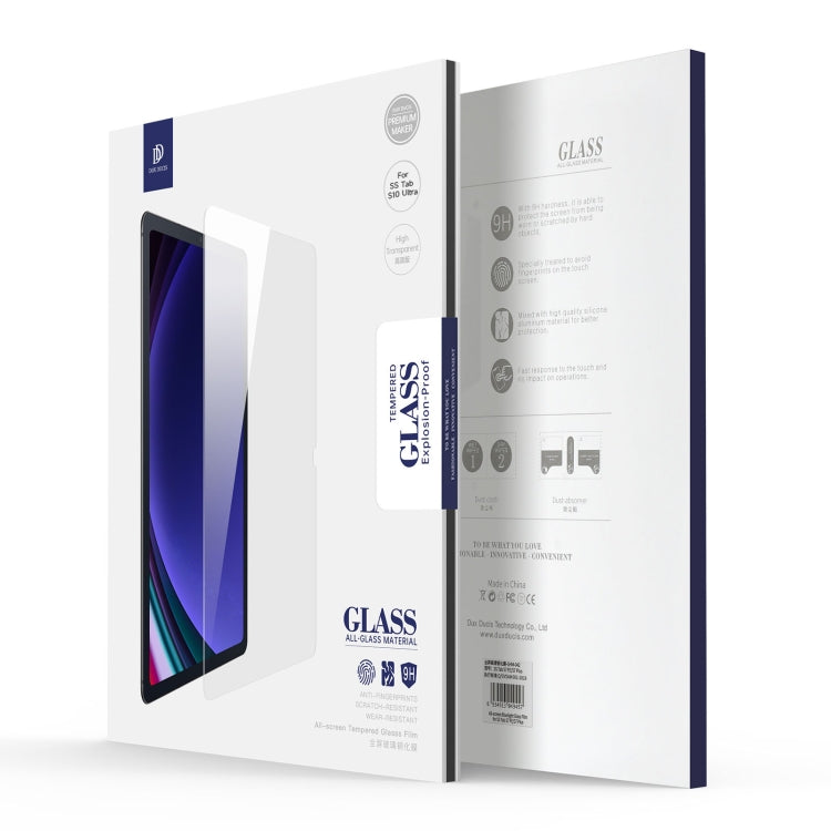 For Samsung Galaxy Tab S10 Ultra 5pcs DUX DUCIS 0.33mm 9H HD Full Screen Tempered Glass Film by DUX DUCIS