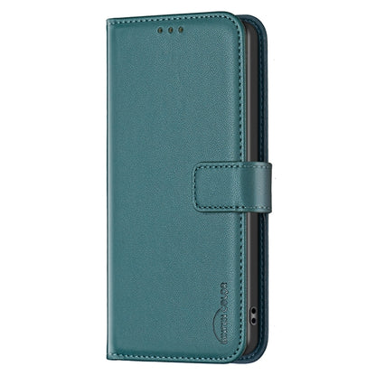 For Samsung Galaxy S25 Ultra 5G Magnetic Buckle Leather Phone Case(Green) by buy2fix