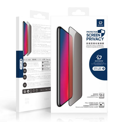 For iPhone 16e 5pcs DUX DUCIS 0.33mm 9H High Aluminum Anti-spy HD Tempered Glass Film - iPhone 16e Tempered Glass by DUX DUCIS | Online Shopping UK | buy2fix