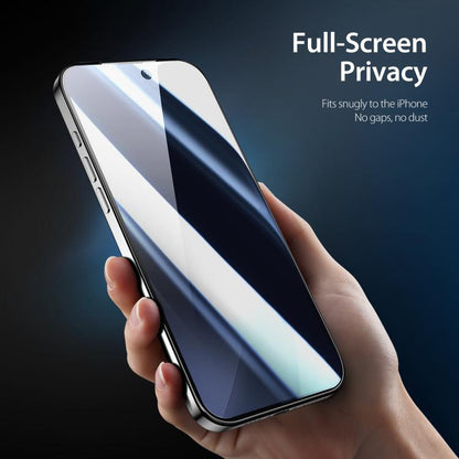 For iPhone 17 Pro Max 5pcs DUX DUCIS 0.33mm 9H High Aluminum Anti-spy HD Tempered Glass Film - iPhone 17 Pro Max Tempered Glass by DUX DUCIS | Online Shopping UK | buy2fix