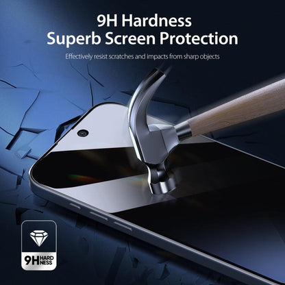 For iPhone 17 5pcs DUX DUCIS 0.33mm 9H High Aluminum Anti-spy HD Tempered Glass Film - iPhone 17 Tempered Glass by DUX DUCIS | Online Shopping UK | buy2fix