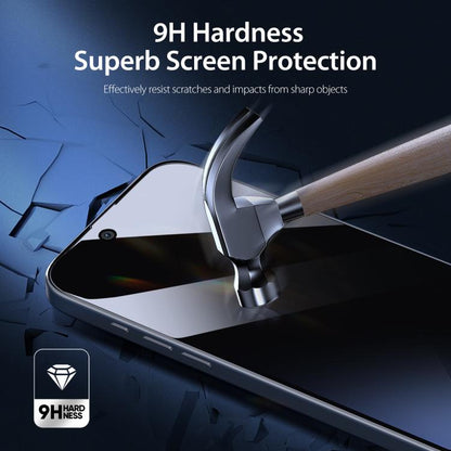 For iPhone Air 5pcs DUX DUCIS 0.33mm 9H High Aluminum Anti-spy HD Tempered Glass Film - iPhone Air Tempered Glass by DUX DUCIS | Online Shopping UK | buy2fix