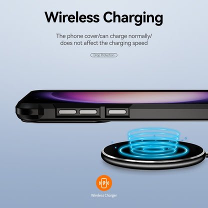 For Samsung Galaxy S25 5G TPU + PC Lens Protection Phone Case(Black) by buy2fix