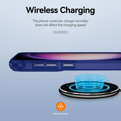 For Samsung Galaxy S25+ 5G TPU + PC Lens Protection Phone Case(Blue) by buy2fix