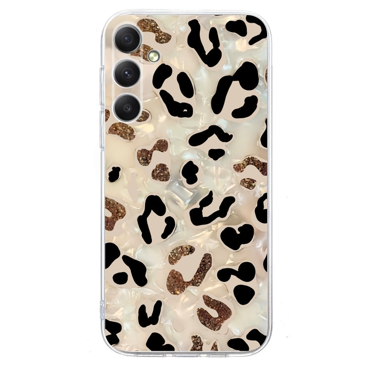 For Samsung Galaxy S25 FE 5G Colorful Painting Pattern TPU Phone Case(Leopard) by buy2fix