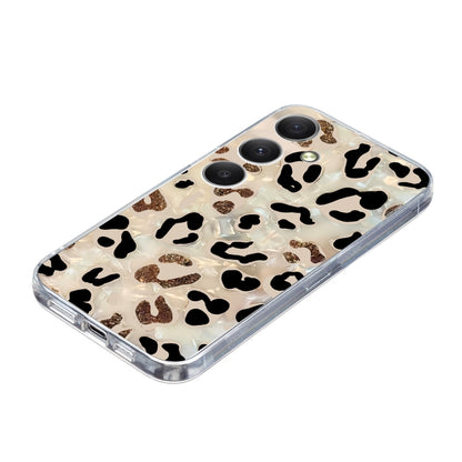For Samsung Galaxy S25 FE 5G Colorful Painting Pattern TPU Phone Case(Leopard) by buy2fix