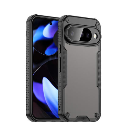 For Google Pixel 10 Armor Glaze PC Hybrid TPU Phone Case(Black) - Google Cases by buy2fix | Online Shopping UK | buy2fix
