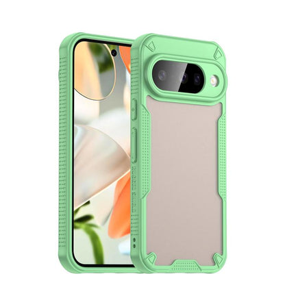 For Google Pixel 10 Armor Glaze PC Hybrid TPU Phone Case(Green) - Google Cases by buy2fix | Online Shopping UK | buy2fix