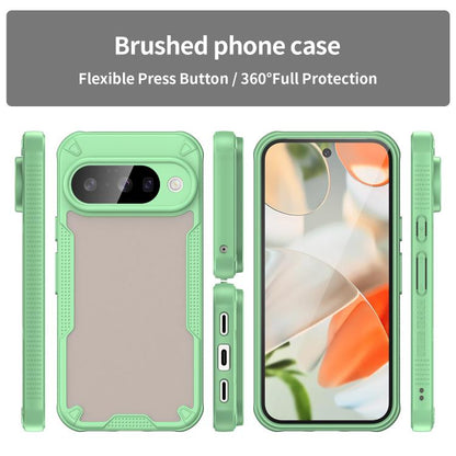 For Google Pixel 10 Armor Glaze PC Hybrid TPU Phone Case(Green) - Google Cases by buy2fix | Online Shopping UK | buy2fix