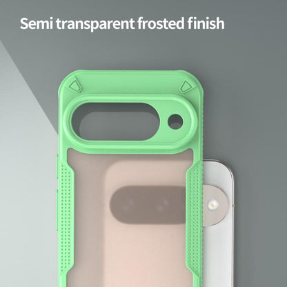 For Google Pixel 10 Armor Glaze PC Hybrid TPU Phone Case(Green) - Google Cases by buy2fix | Online Shopping UK | buy2fix