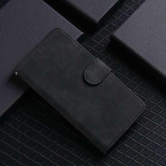 For Xiaomi 15 Skin Feel Magnetic Flip Leather Phone Case(Black) - 15 Cases by buy2fix | Online Shopping UK | buy2fix