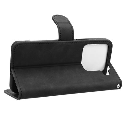 For Xiaomi 15 Pro Skin Feel Magnetic Flip Leather Phone Case(Black) - 15 Pro Cases by buy2fix | Online Shopping UK | buy2fix