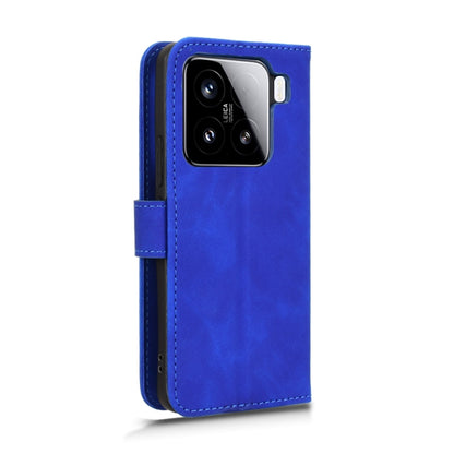 For Xiaomi 15 Pro Skin Feel Magnetic Flip Leather Phone Case(Blue) - 15 Pro Cases by buy2fix | Online Shopping UK | buy2fix