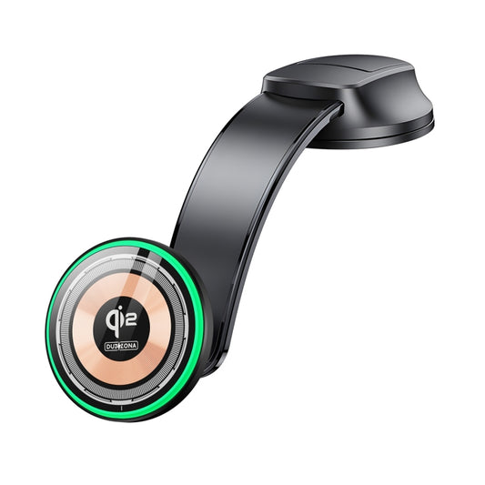 DUZZONA V5 Pro 15W Qi2 Car Magnetic Wireless Charger Phone Holder(Transparent) - Wireless Charger Holders by DUZZONA | Online Shopping UK | buy2fix
