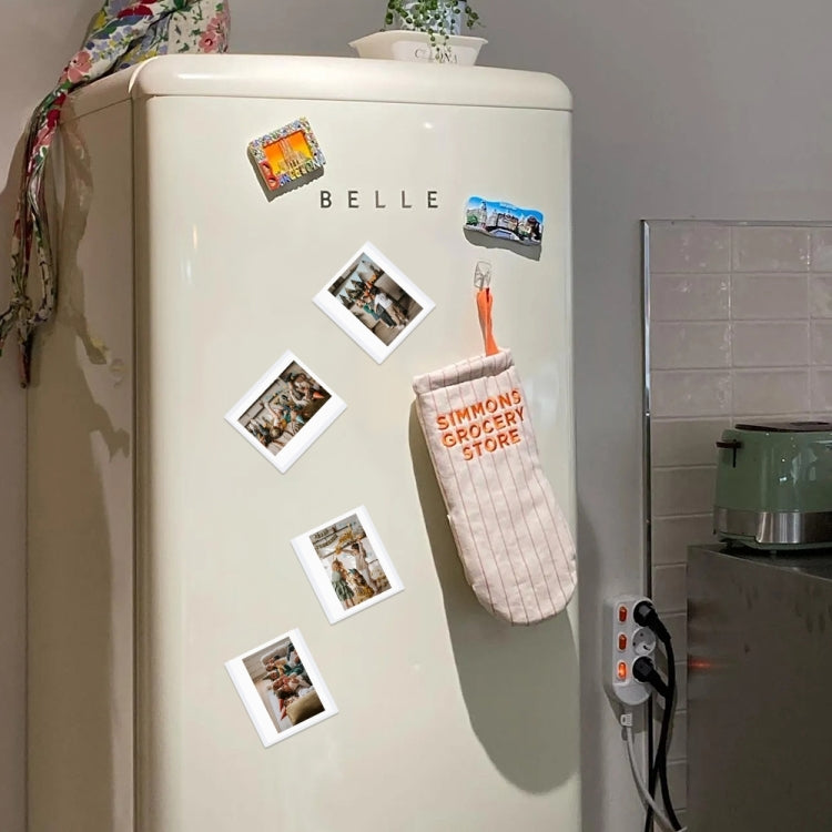 5pcs Magnetic Picture Photo Bag  Album Frame, Size:6 inch(White) -  by buy2fix | Online Shopping UK | buy2fix