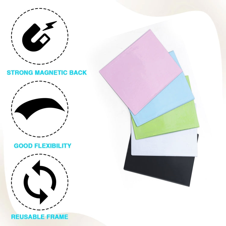5pcs Magnetic Picture Photo Bag  Album Frame, Size:6 inch(Mixed Colors) -  by buy2fix | Online Shopping UK | buy2fix