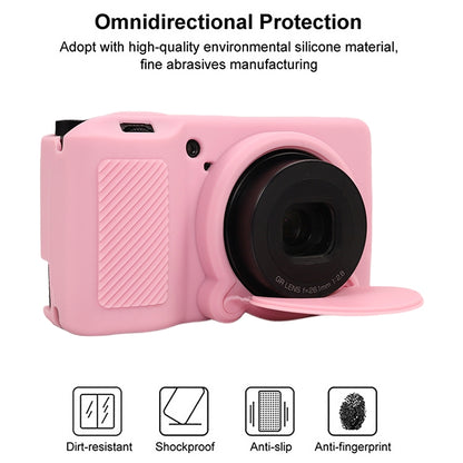 For Ricoh GR III Soft Silicone Protective Case(Pink) - Protective Case by buy2fix | Online Shopping UK | buy2fix