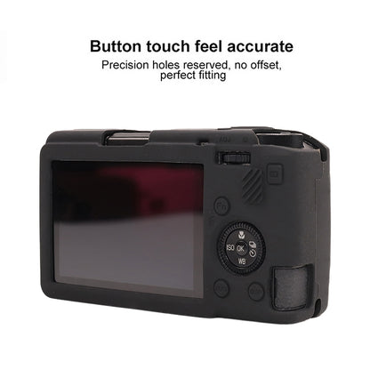For Ricoh GR III Soft Silicone Protective Case(Black) - Protective Case by buy2fix | Online Shopping UK | buy2fix