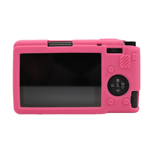 For Ricoh GR III Soft Silicone Protective Case(Rose Red) - Protective Case by buy2fix | Online Shopping UK | buy2fix