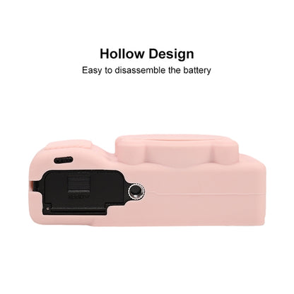 For Ricoh GR III Soft Silicone Protective Case(Sweet Smoke Pink) - Protective Case by buy2fix | Online Shopping UK | buy2fix
