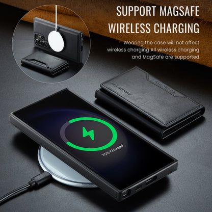 For Samsung Galaxy S23 Ultra 5G MAGKING K2 Series MagSafe RFID Card Bag Detachable Phone Case(Black) - Galaxy S23 Ultra 5G Cases by MAGKING | Online Shopping UK | buy2fix