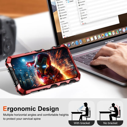 For iPhone 16 Pro Max Life Waterproof Dustproof Shockproof Phone Case(Red) - iPhone 16 Pro Max Cases by buy2fix | Online Shopping UK | buy2fix