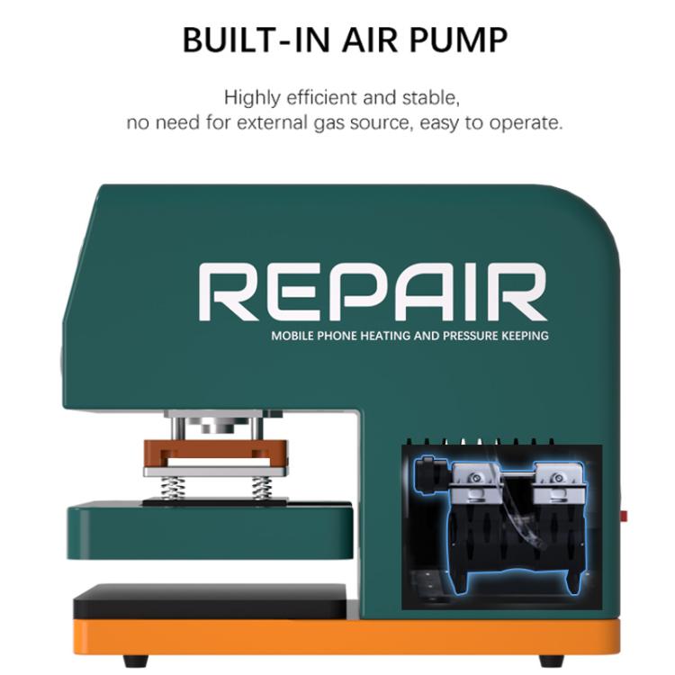 TBK 201P Frame / Screen / Back Cover Pressure Holding Machine with Built-in Vacuum Pump, Plug:UK Plug by TBK