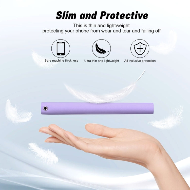 For Samsung Galaxy S25 Ultra 5G Ultra-thin Voltage Magnetic Buckle Leather Phone Case(Purple) by buy2fix