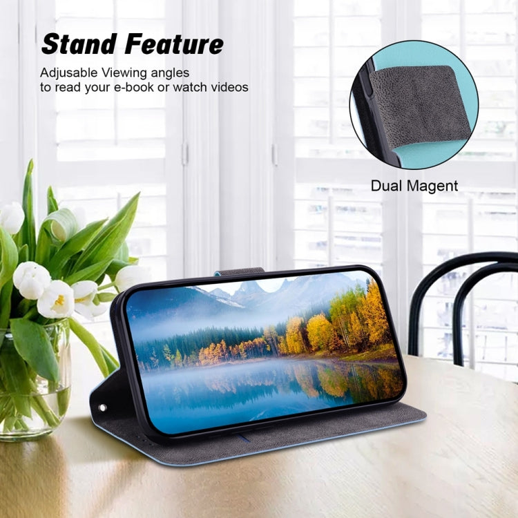 For Samsung Galaxy S25 Ultra 5G Ultra-thin Voltage Magnetic Buckle Leather Phone Case(Green) by buy2fix