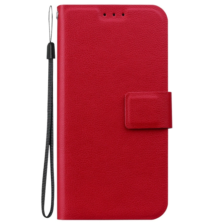 For Samsung Galaxy S25 5G Ultra-thin Voltage Magnetic Buckle Leather Phone Case(Red) by buy2fix