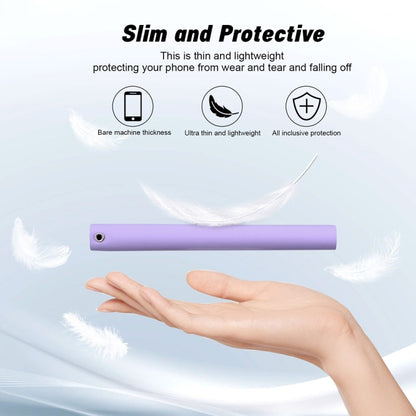 For Samsung Galaxy S25 5G Ultra-thin Voltage Magnetic Buckle Leather Phone Case(Purple) by buy2fix