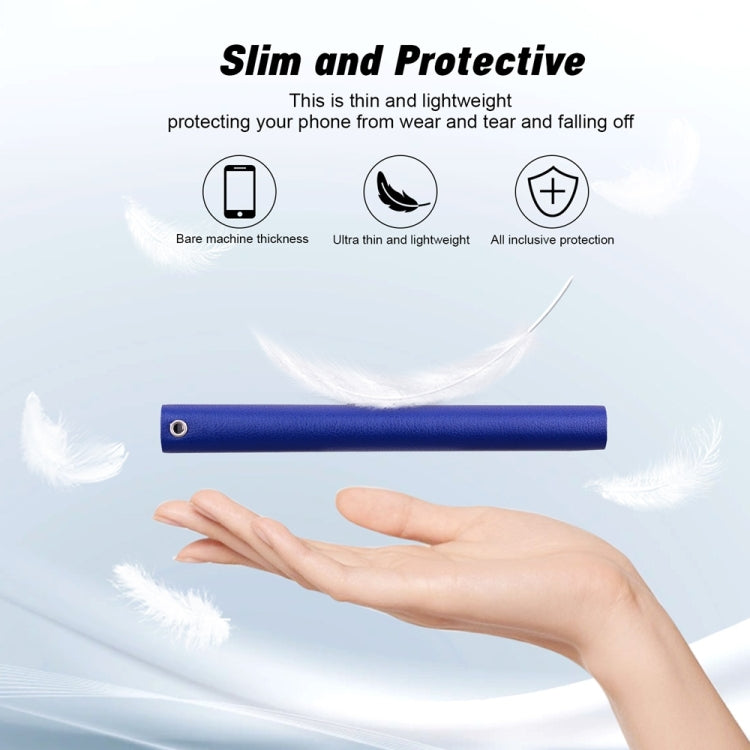 For Samsung Galaxy S25 5G Ultra-thin Voltage Magnetic Buckle Leather Phone Case(Blue) by buy2fix