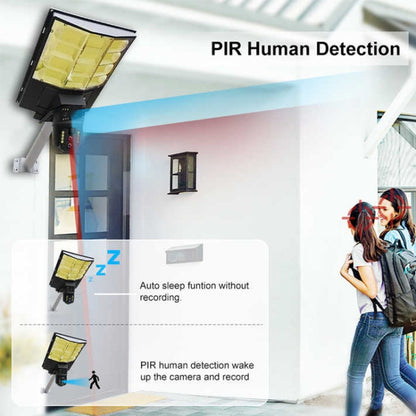 Solar Street Light with V380 4G WiFi 10X Dual-lens Monitoring HD Camera, Memory:No SD Card - Waterproof Camera by buy2fix | Online Shopping UK | buy2fix