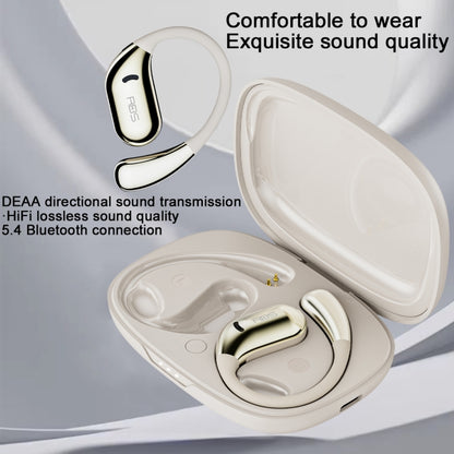 RBS S18 OWS Ultra Open Wireless Bluetooth Earphones(Creamy White) - TWS Earphone by buy2fix | Online Shopping UK | buy2fix