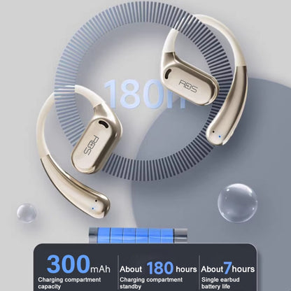 RBS S18 OWS Ultra Open Wireless Bluetooth Earphones(Creamy White) - TWS Earphone by buy2fix | Online Shopping UK | buy2fix