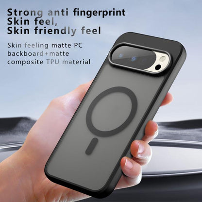 For Google Pixel 10 Pro XL Armor MagSafe PC Hybrid TPU Phone Case(Frosted Black) - Google Cases by buy2fix | Online Shopping UK | buy2fix
