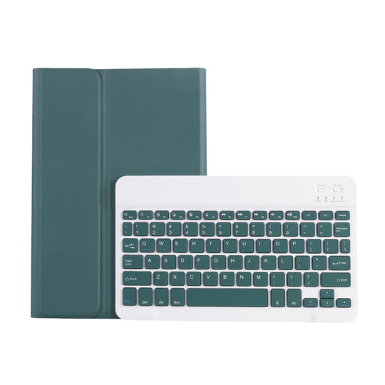For Xiaomi Pad 8 / 8 Pro / 7 / 7 Pro A0N13 Ultra-thin Detachable Bluetooth Keyboard Leather Tablet Case(Dark Green)