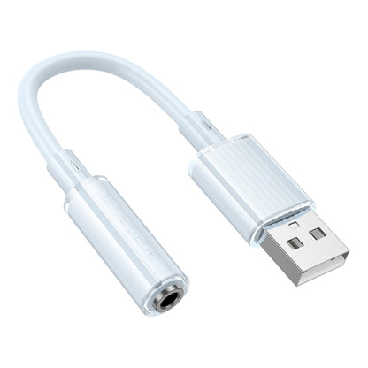 Borofone BV22 USB to 3.5mm External Sound Card(Blue) - USB Sound by Borofone | Online Shopping UK | buy2fix