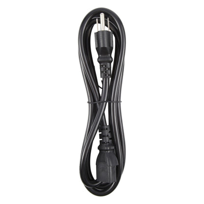 US Plug Computer PC Power Cord 3 Pin Cable, Length:5m(Black) by buy2fix