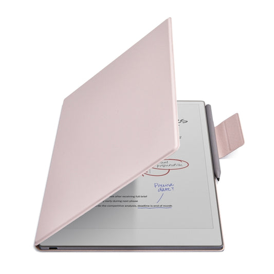 For reMarkable Paper Pro 2024 11.8 inch Imitation Original Smart Leather Tablet Case(Pink) - Lenovo by buy2fix | Online Shopping UK | buy2fix