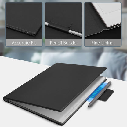 For reMarkable Paper Pro 2024 11.8 inch Imitation Original Smart Leather Tablet Case(Wine Red) - Lenovo by buy2fix | Online Shopping UK | buy2fix