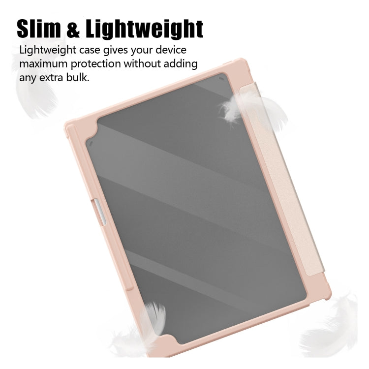 For reMarkable Paper Pro 2024 11.8 inch Acrylic PU Smart Leather Tablet Case(Pink) - Lenovo by buy2fix | Online Shopping UK | buy2fix