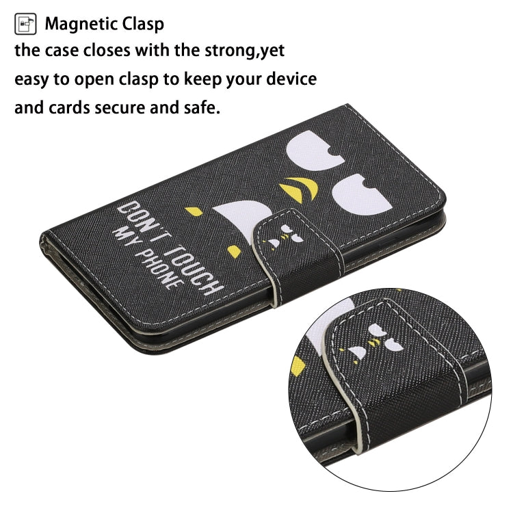 For Samsung Galaxy S25 5G Colored Drawing Pattern Leather Phone Case(Penguin) by buy2fix