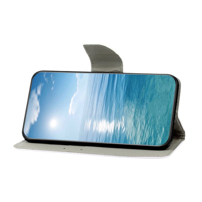 For Samsung Galaxy S25+ 5G Colored Drawing Pattern Leather Phone Case(Marble) by buy2fix