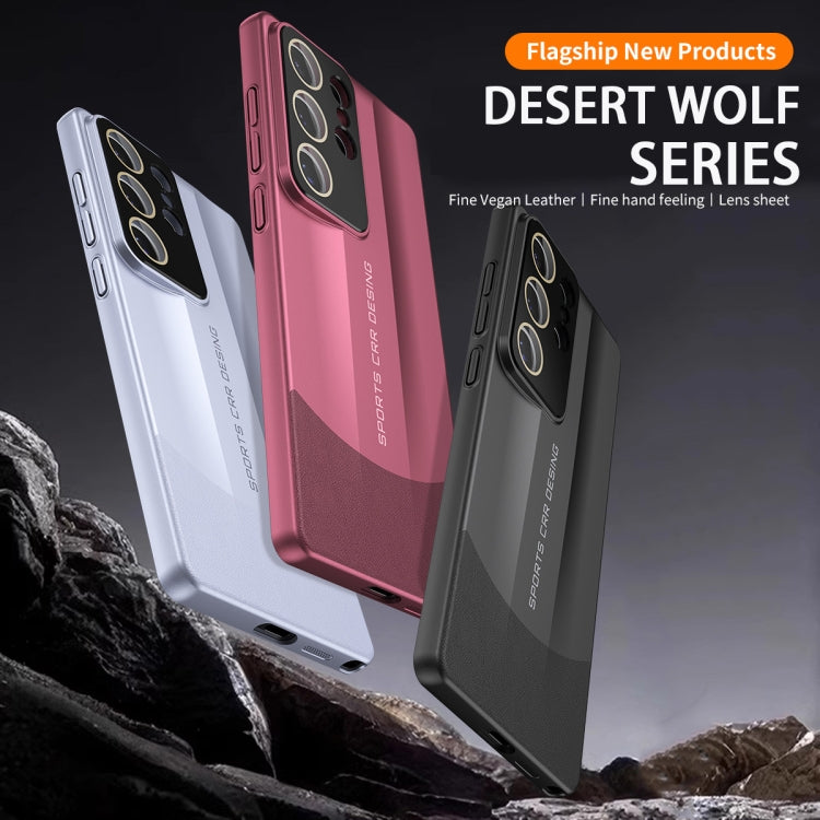 For Samsung Galaxy S25+ 5G Vegetarian Leather Series Skin Feel Full Coverage Phone Case(Red) by buy2fix