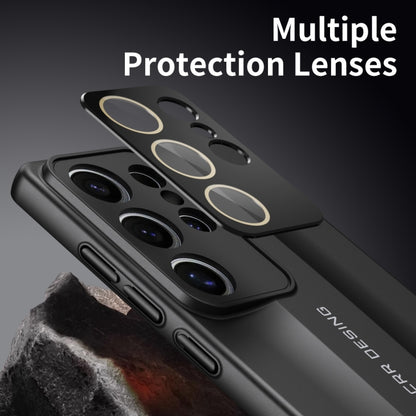 For Samsung Galaxy S25 5G Vegetarian Leather Series Skin Feel Full Coverage Phone Case(Black) by buy2fix