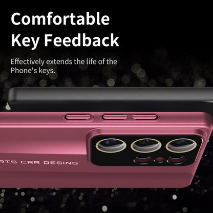 For Samsung Galaxy S25 Ultra 5G Vegetarian Leather Series Skin Feel Full Coverage Phone Case(Pink) by buy2fix