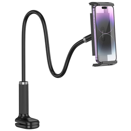hoco HD10 Bamboo Clip-on Lazy Stand for Tablets / Phone(Black) - Lazy Bracket by hoco | Online Shopping UK | buy2fix